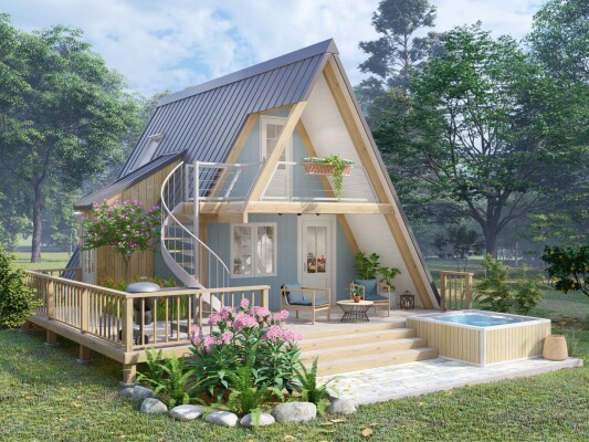 A Frame House MTD25