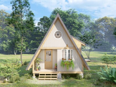 A-frame House Plan - MTD28