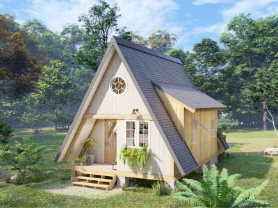 A-frame House Plan - MTD28