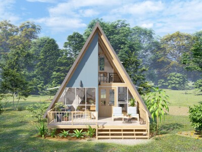 A-frame House Plan - MTD29