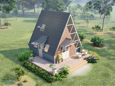 A Frame House MTD43